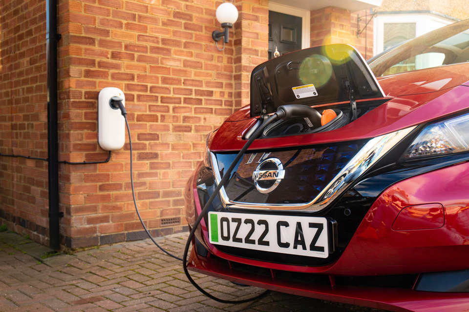 EV on charge